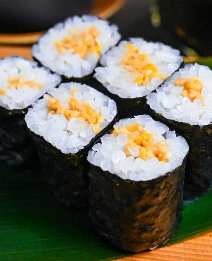 Natto Maki (Fermented Soybeans Sushi Rolls)