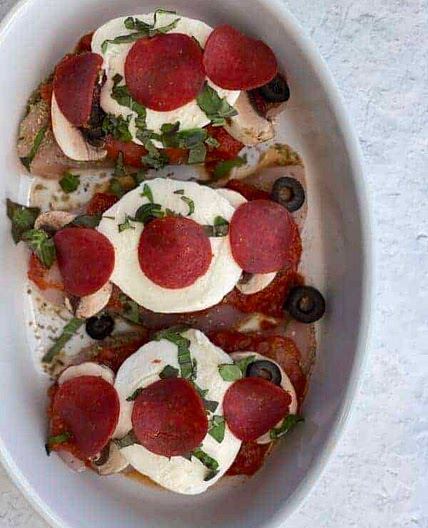 Low Carb Pizza Chicken Recipe