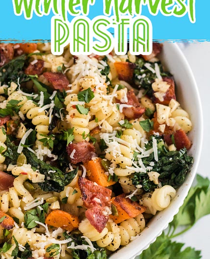 Winter Harvest Pasta with White Wine Sauce