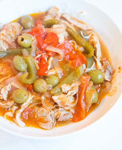 Instant Pot Chicken Ropa Vieja
