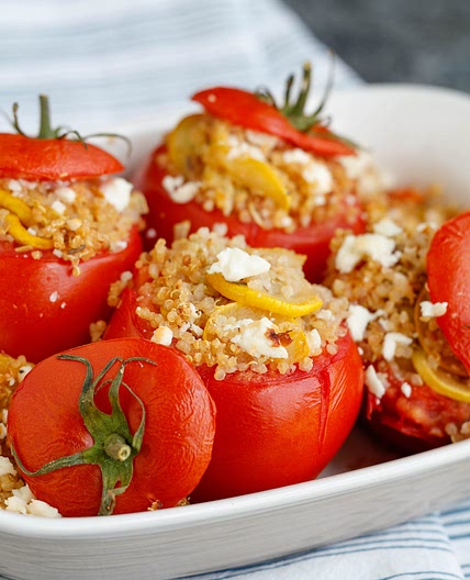 Quinoa Stuffed Tomatoes Recipe