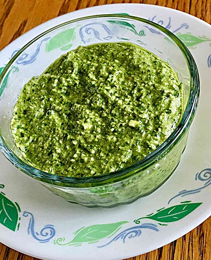 Spinach Walnut Pesto
