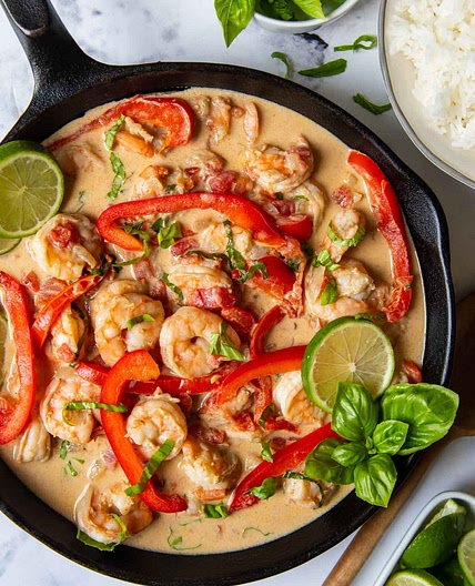 15-Minute Creamy Coconut Shrimp Recipe