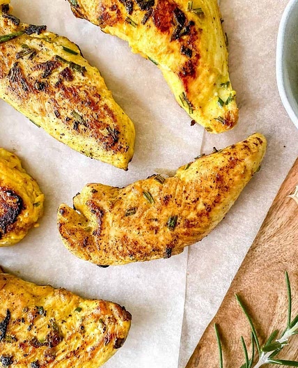 Rosemary Chicken Fillets (Pan Fried)