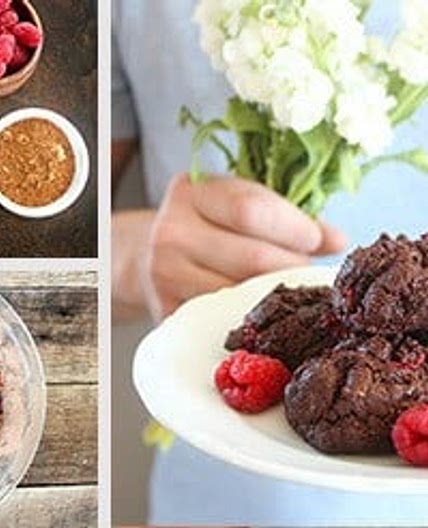 'You Had Me at Double Chocolate' Raspberry Cookies