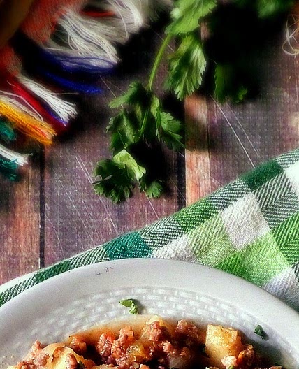 Easy Picadillo Ranchero with Potatoes