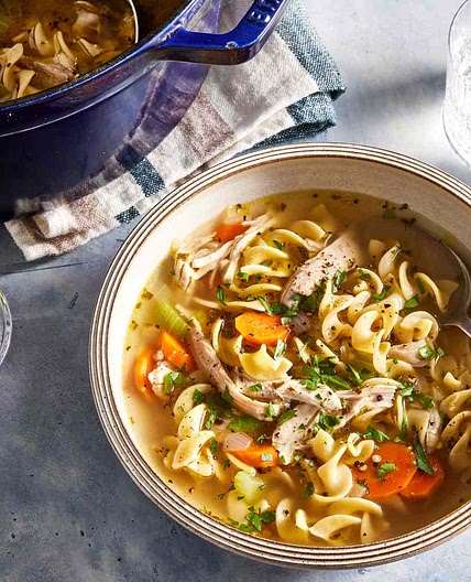 Rotisserie Chicken Noodle Soup