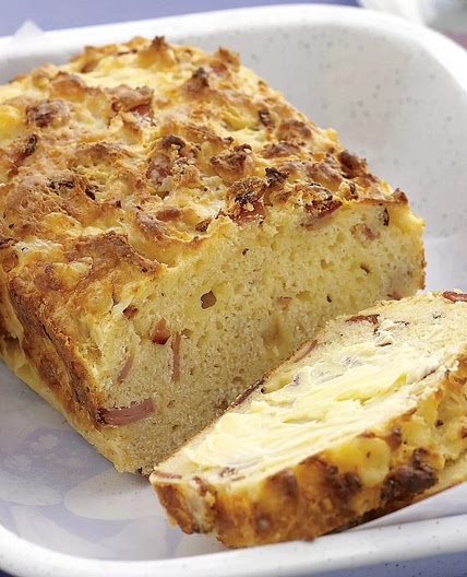 Cheese and bacon loaf