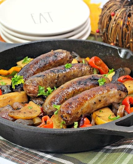 Bratwurst Skillet Recipe