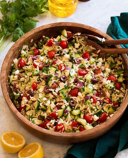 Greek Orzo Salad