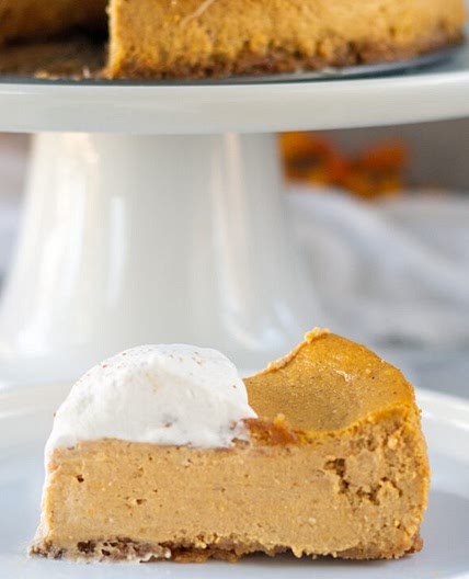 Gluten-Free Pumpkin Cheesecake