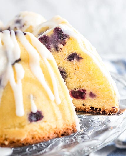 Lemon Blueberry Bundt Cake