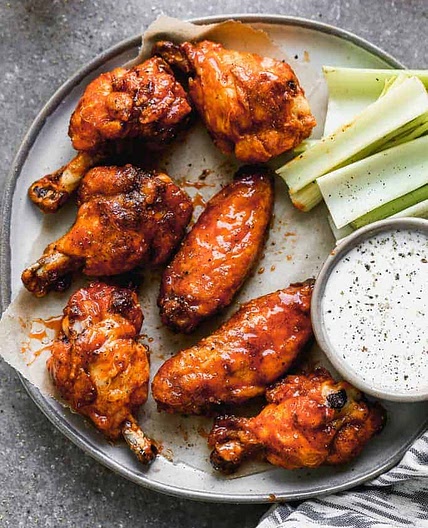 Crispy Baked Chicken Wings