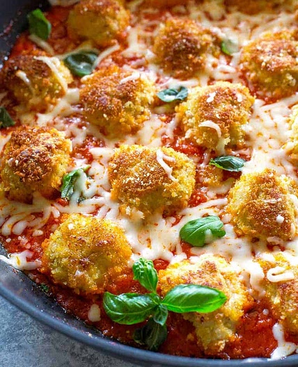 Chicken Parmesan Meatballs