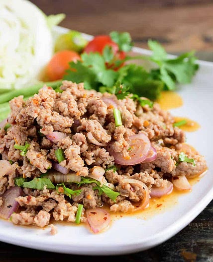 Thai Pork Laab (Larb) Recipe