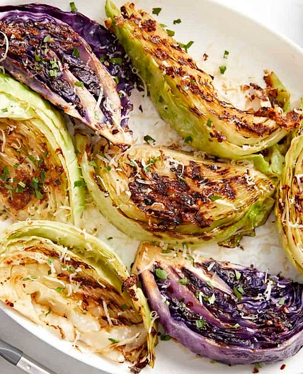 Grilled Cabbage