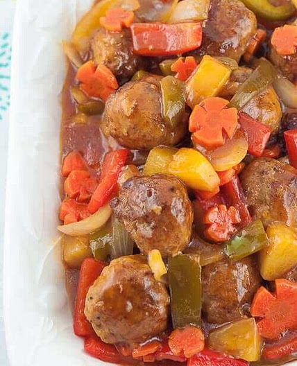 Sweet and Sour Meatball Recipe