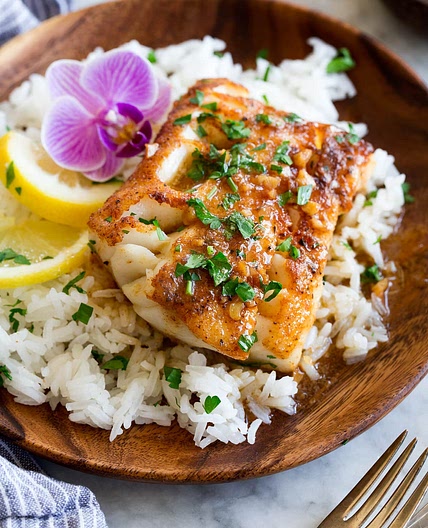 Lemon Butter Cod Recipe