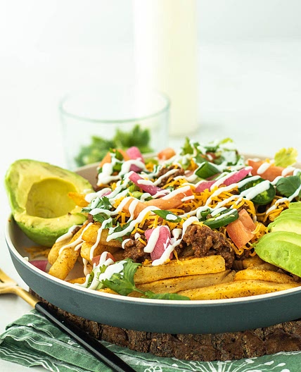 Loaded Taco Fries