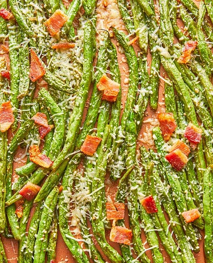 Garlic Parmesan Green Beans
