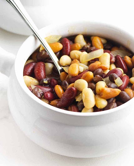 Slow Cooker Cowboy Beans