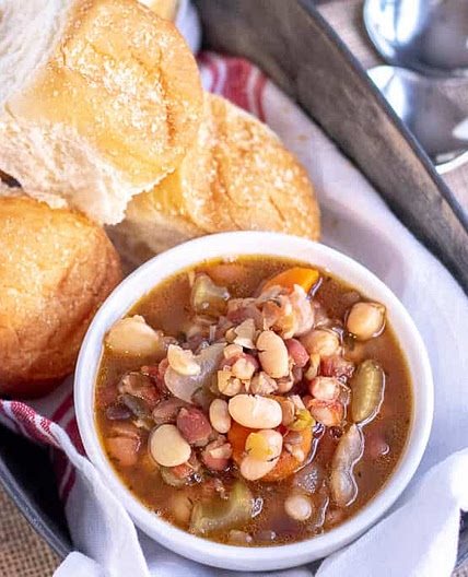15 Bean Soup (Crockpot)