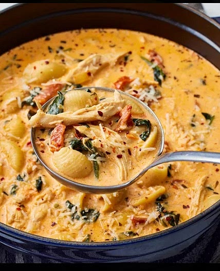 Crock pot marry me chicken soup