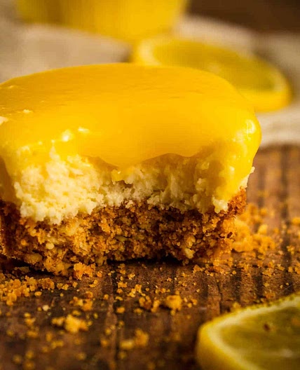 Mini Lemon Cheesecakes with Mascarpone