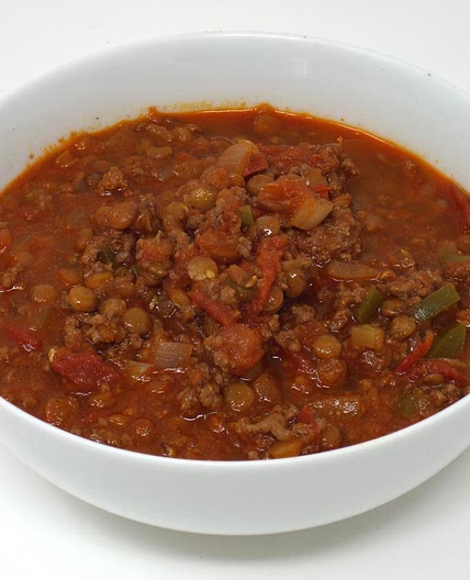 Ground Beef and Lentil Chili