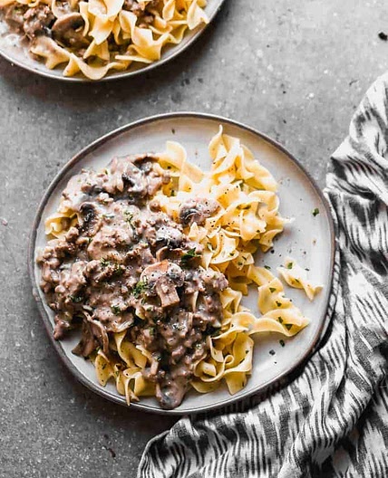 Easy Beef Stroganoff