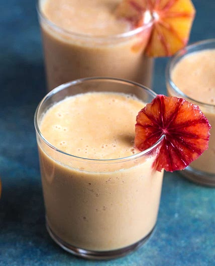 Blood Orange, Mango and Turmeric Smoothie