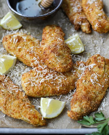 Air Fryer Cacio-e-Pepe style Chicken Tenders