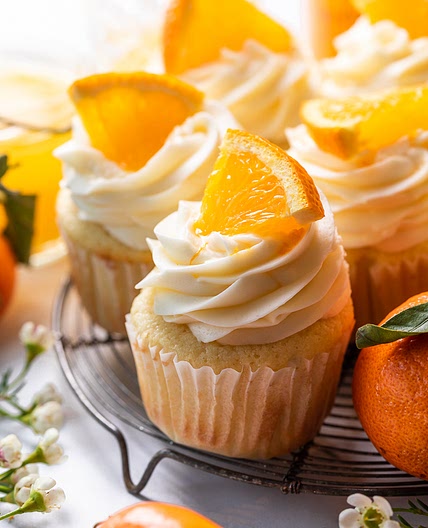 How to Make Mimosa Cupcakes