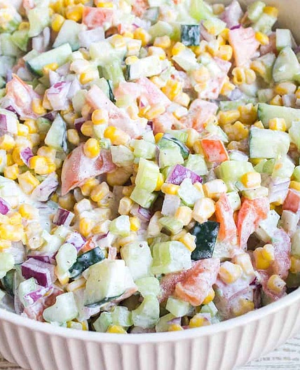 Fresh Vegetable Salad