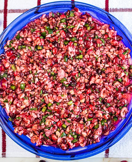 Cranberry Jalapeno Cream Cheese Dip