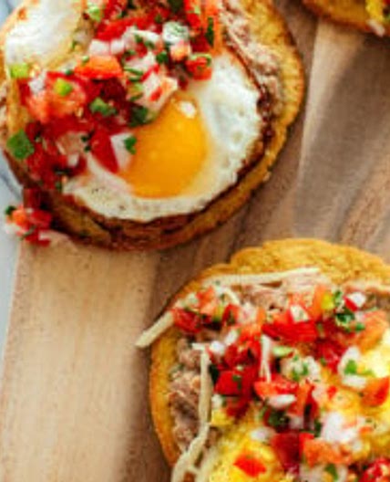 Simple Breakfast Tostadas