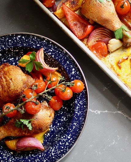 Sheet Pan Chicken Paprikash Recipe