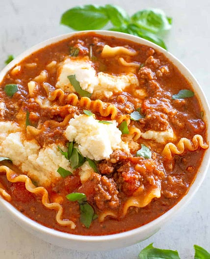 Lasagna Soup