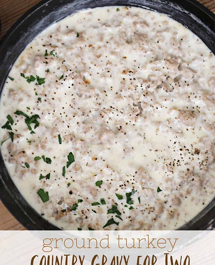 Ground Turkey Country Gravy