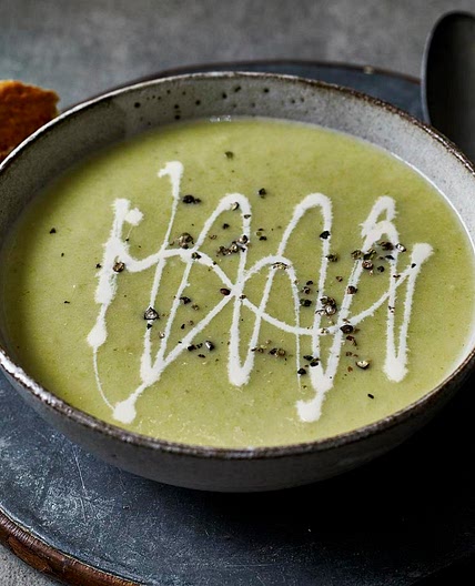 Leek and potato soup