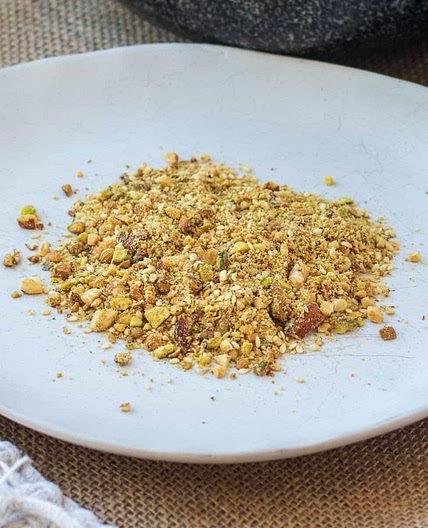 Pistachio dukkah