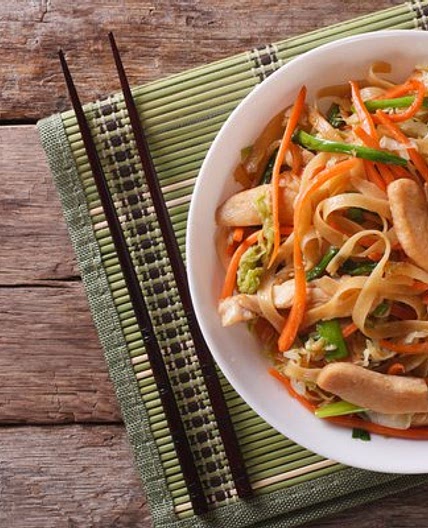 Asian Chicken Noodle Salad