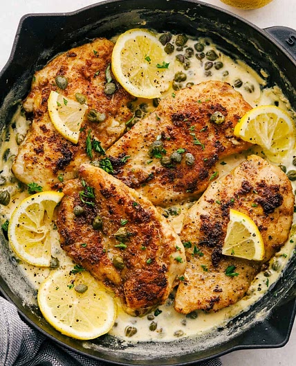 Creamy Lemon Chicken Piccata