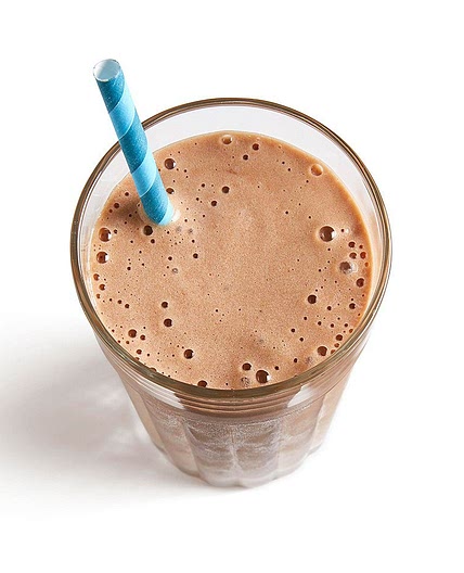 Chocolate-Banana Protein Smoothie