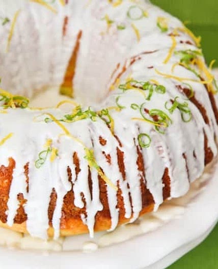 Lemon Lime Bundt Cake
