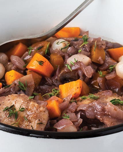 Chicken Bourguignon
