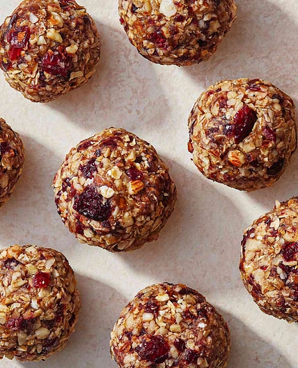 Cranberry-Almond Energy Balls
