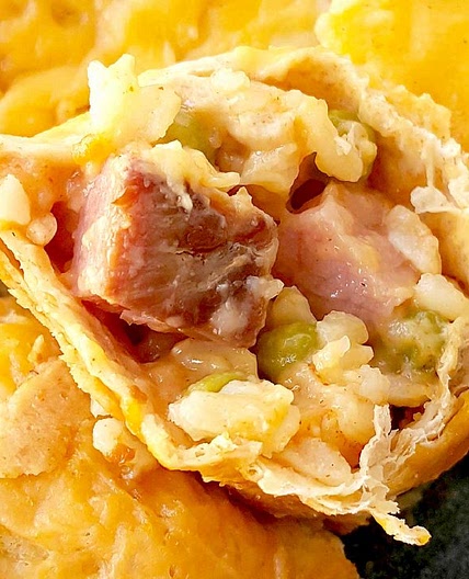 Ham and Cheese Enchiladas