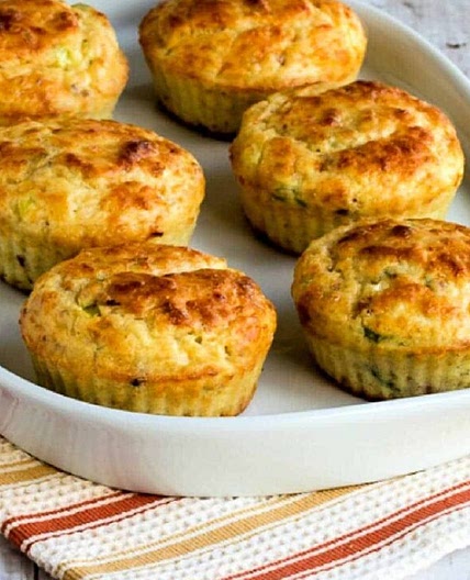 Cottage Cheese Breakfast Muffins with Bacon