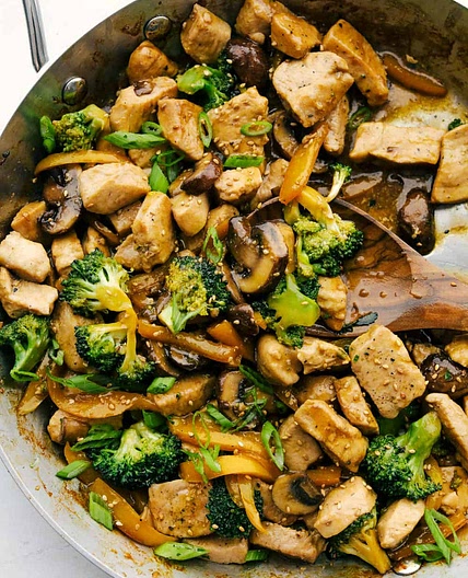 Garlic Chicken Stir Fry